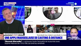 Bertrand Hennet présente "My Mother Agency", une appli marseillaise de casting à distance