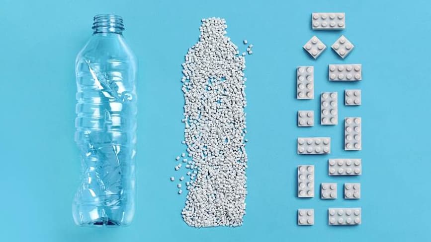 Les premières briques Lego en plastique recyclé Les premières briques Lego en plastique recyclé