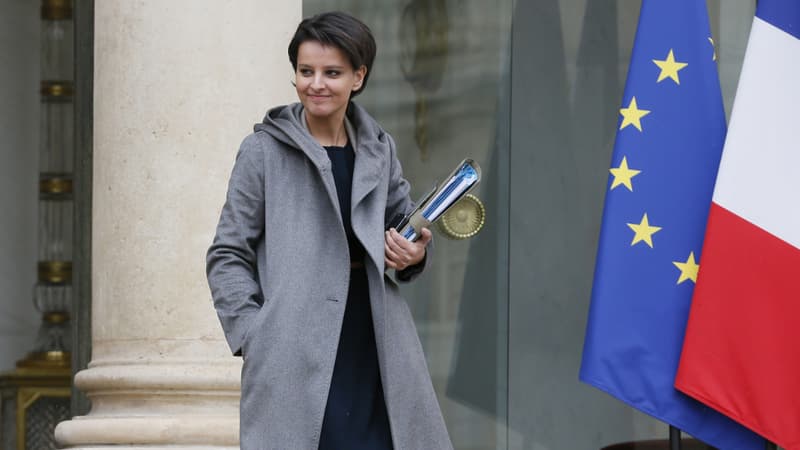 Najat Vallaud Belkacem, ministre de l'Education, le 25 février 2015.