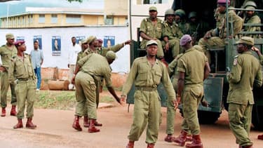 Des tropes de l'armée camerounaise à Yaounde (illustration)
