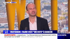 Manuel Bompard: "À la fin, c'est le président de la République qui choisit le Premier ministre"