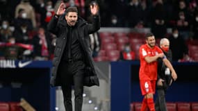 Diego Simeone, Atlético-Valence, le 22/01/2022