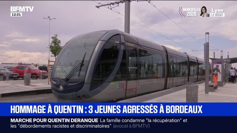 Bordeaux: trois jeunes agressés en marge d'un hommage à Quentin Deranque ce vendredi