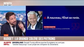 BFM Conso : Budget, la grande colère des patrons - 20/01