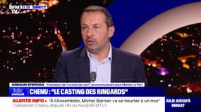 Sébastien Chenu (RN): "Les LR sont des bourgeois qui considèrent que tous les autres sont arrivés ici par effraction, (...) ils veulent des chauffeurs, des voitures, des titres"