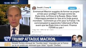 Donald Trump s'attaque à Emmanuel Macron dans une série de tweets