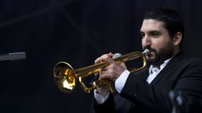 Ibrahim Maalouf en juin 2015 à la Fête de la musique à Paris. - Kenzo Tribouillard - AFP