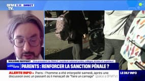 Éducation: "Un parent n'a pas à dire à un enseignant ce qu'il doit enseigner ou pas" estime Maxime Reppert (SNALC)