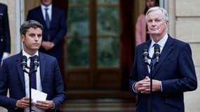 Michel Barnier nommé Premier ministre, prend ses fonctions à Matignon le 5 septembre 2024.