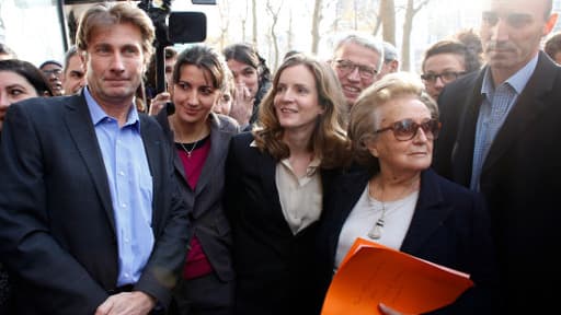 Bernadette Chirac au côté de Nathalie Koscuisko-Morizet mardi 17 décembre