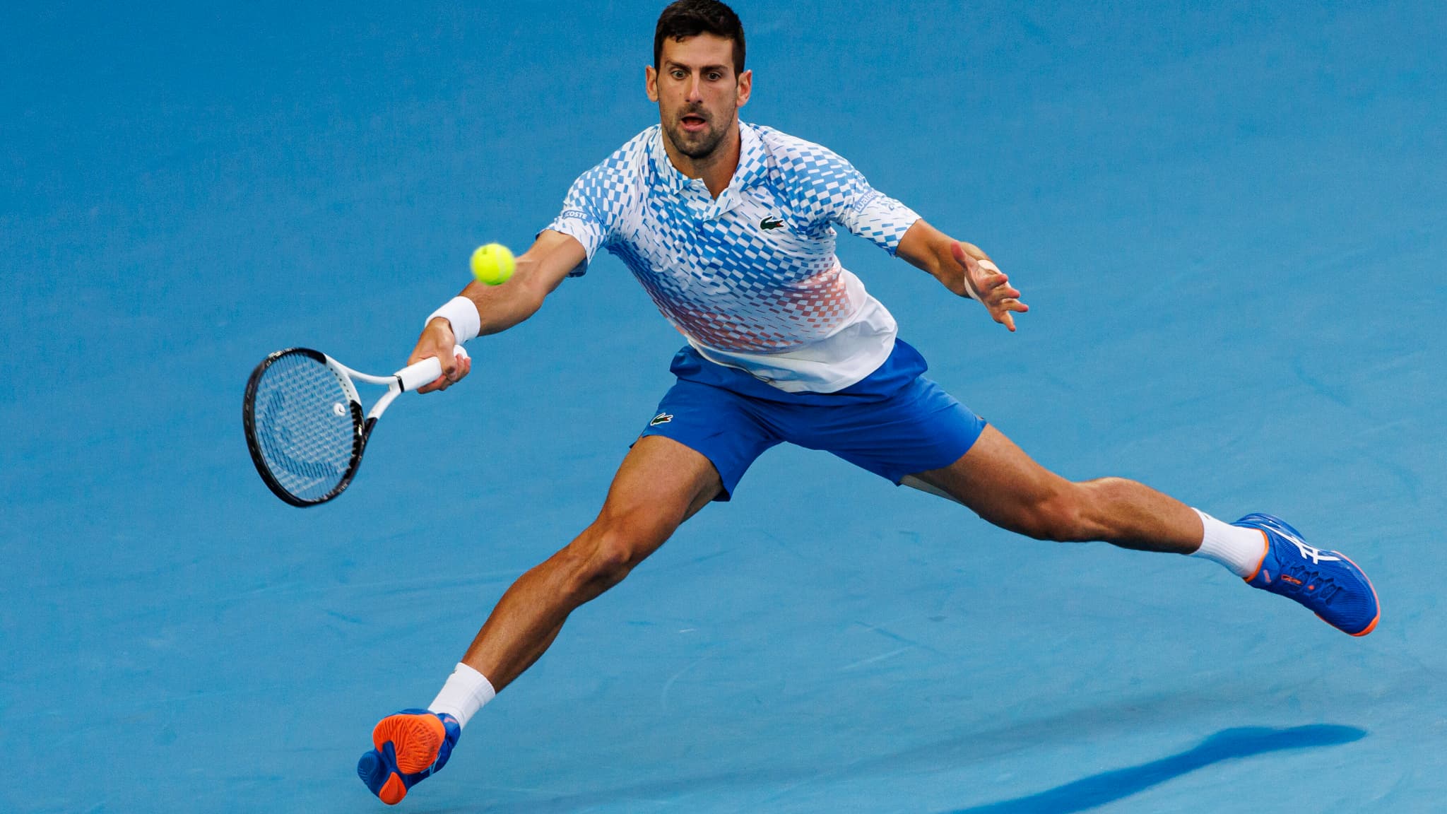 Novak Djokovic à l'Open d'Australie Novak Djokovic à l'Open d'Australie