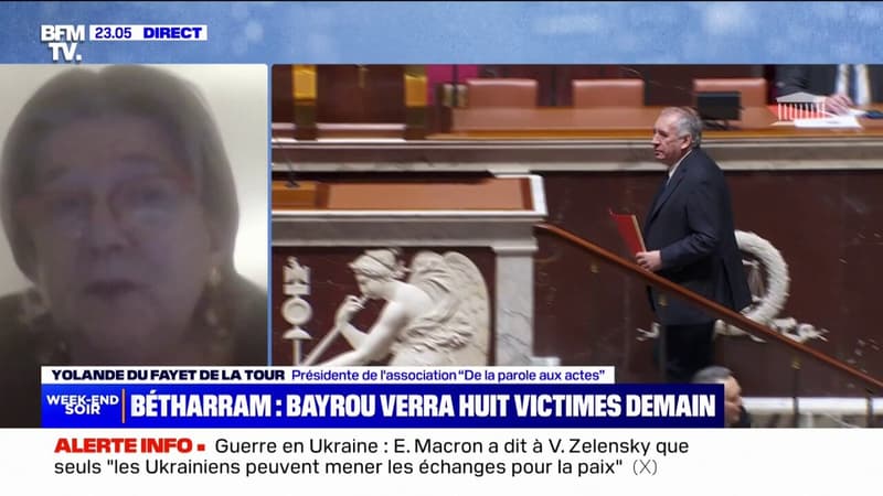 C'est la première démarche à faire: Yolande du Fayet de la Tour (association De la parole aux actes) réagit à la rencontre entre François Bayrou et huit victimes des agressions sexuelles et viols à Bétharram