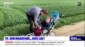 Yvelines: Ludovic se prépare pour courir le marathon de Paris en compagnie de sa fille de 7 ans, atteinte du syndrome de Rett
