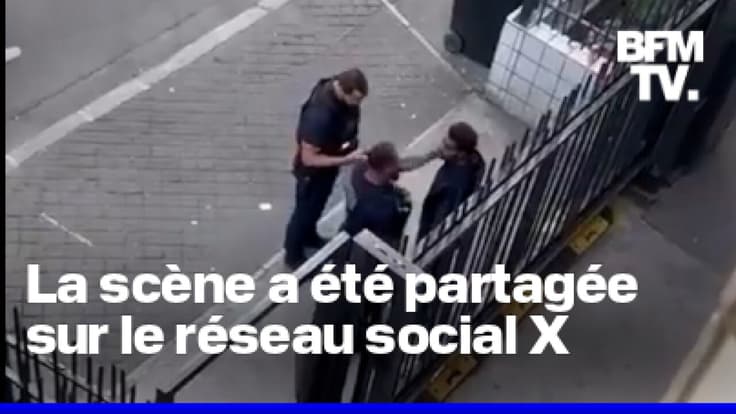  Saint-Denis: un policier gifle et crache sur un jeune homme 