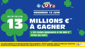 Le tirage du Loto du vendredi 13 est là et sa cagnotte est de 13 millions d’euros 