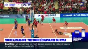 Play-off: victoire écrasante du Volley Mulhouse Alsace