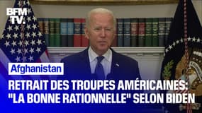 Afghanistan: Joe Biden estime que le retrait des troupes américaines était la décision "logique, rationnelle et juste à prendre"