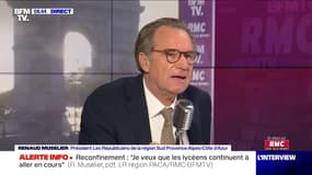 Covid-19: pour Renaud Muselier (LR) il faut qu'il y ait "des centaines de millions de tests pour sortir de cette crise"