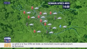 Météo Paris-Ile de France du dimanche 18 décembre 2016: Un ciel chargé tout au long de la journée