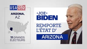 Joe Biden remporte l'Arizona