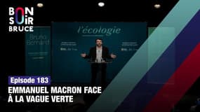 Emmanuel Macron face à la vague verte