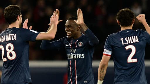 Thiago Motta, Blaise Matuidi et Thiago Silva joueront le huitième de finale retour au Parc des princes