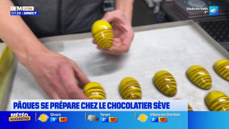Pâques se prépare chez le chocolatier Sève