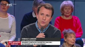 Grandes surfaces ouvertes 24h/24h: "Il ne faut pas être réticents au progrès"