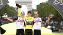 Le podium du Tour de France 2023