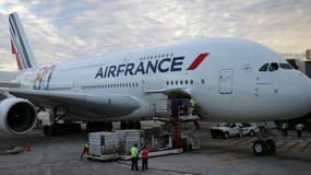 Des avions Air France pourraient rester au sol le 28 janvier prochain (Photo d'illustration)