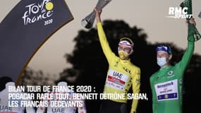 Bilan Tour de France 2020 : Pogacar rafle tout, Bennett détrône Sagan, les Français décevants