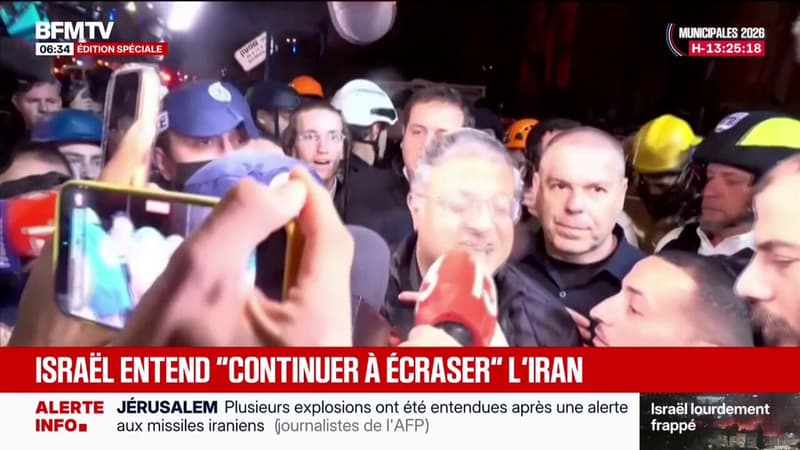 Frappes sur Arad et Dimona: le ministre de la Sécurité nationale d'Israël promet de "continuer à écraser" l'Iran