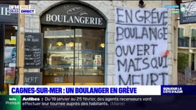 Cagnes-sur-Mer: un boulanger se met en grève symboliquement 