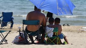 Des vacanciers sur une plage de Palavas-les-Flots, le 28 juin dernier.