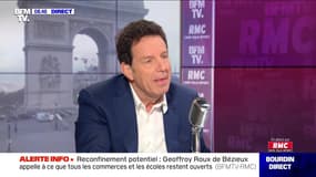 Geoffroy Roux de Bézieux face à Jean-Jacques Bourdin en direct - 25/01