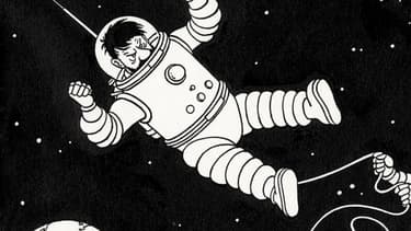 Un dessin de Hergé vendu aux enchères