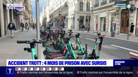 Lyon : quatre mois de prison avec sursis pour avoir renversé à trottinette une nonagénaire