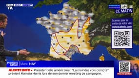 Des nuages bas restent très nombreux sur la moitié nord du pays