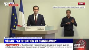 Selon Olivier Véran, il n'y avait "aucun stock stratégique d'État en masques FFP2" quand le Covid-19 est apparu