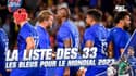 XV de France : La liste des 33 pour la coupe du monde de rugby 2023