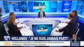 La charge de François Hollande contre Emmanuel Macron