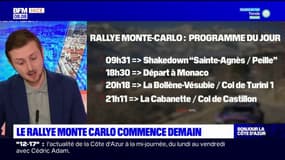 Top départ jeudi matin pour la 91e édition du rallye Monte Carlo