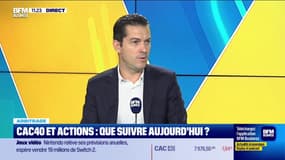 Arbitrage : CAC 40 et Actions, les niveaux techniques à surveiller - 04/11