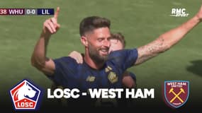 West Ham - Lille : Quel enchaînement acrobatique de Giroud !