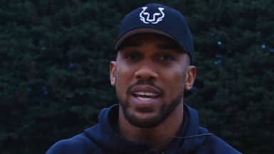 Anthony Joshua dans une vidéo postée sur ses réseaux, le 23 septembre 2024
