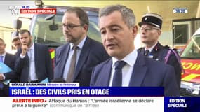 Gérald Darmanin à propos de la situation en Israël: "Nous avons déjà donné comme ordre aux préfets de protéger les lieux communautaires"