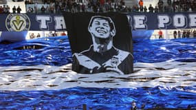 Un hommage des supporters bordelais à Emiliano Sala, le 17 février 2019