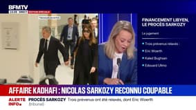 Procès libyen: l'ancien président Nicolas Sarkozy jugé coupable d'association de malfaiteurs