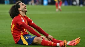 Marc Cucurella à l'Euro 2024.