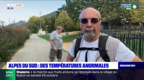 Alpes du Sud: des températures anormales pour un mois d'octobre